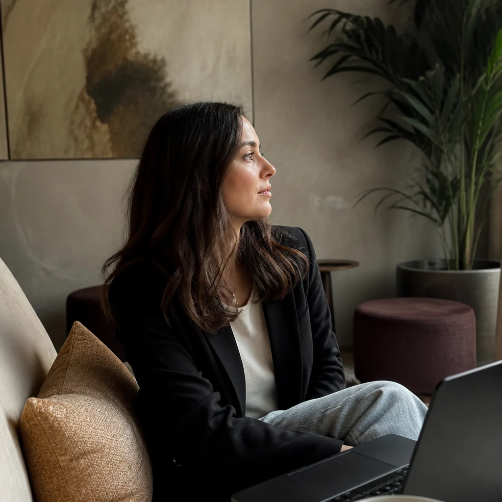 Person reviewing private matchmaking costs for serious singles in Melbourne