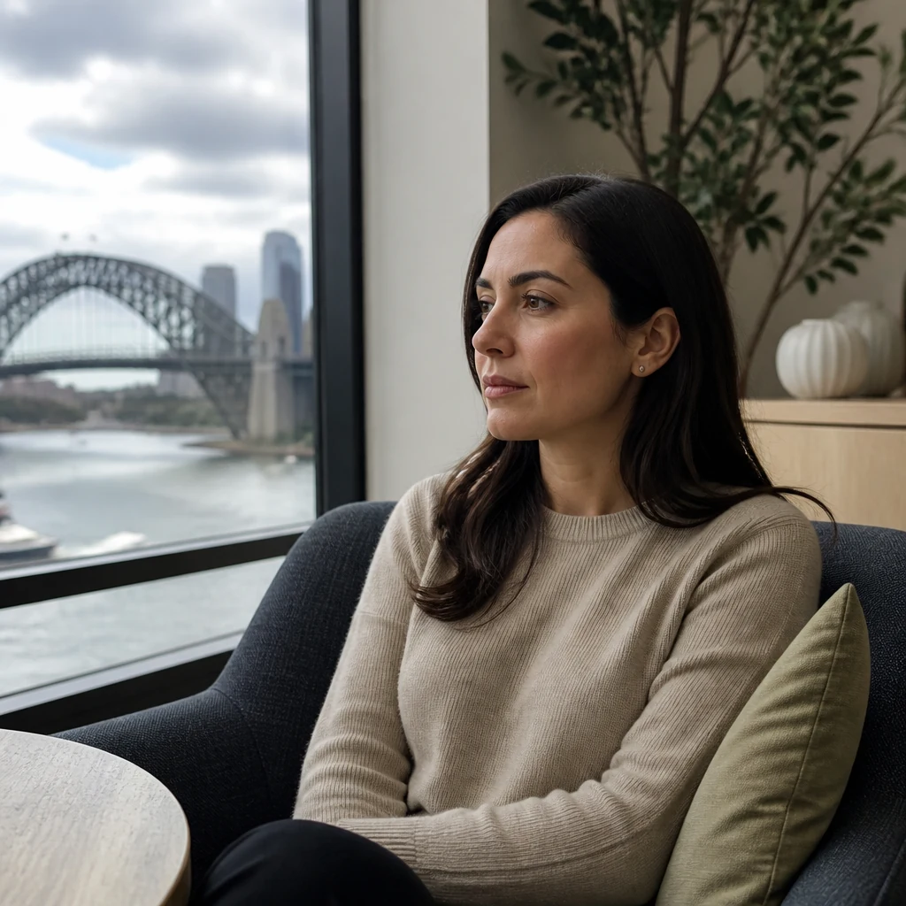 Single person taking a quiet break from dating apps while thinking about better introductions in Sydney